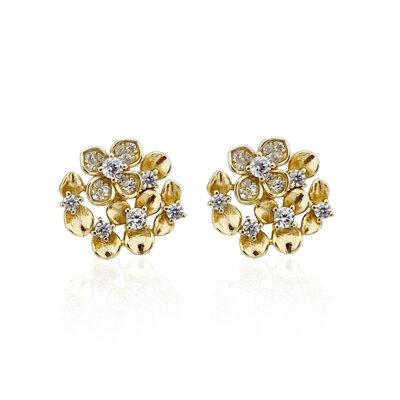 Mini Flower Bouquet Earrings - by Eda Çetin