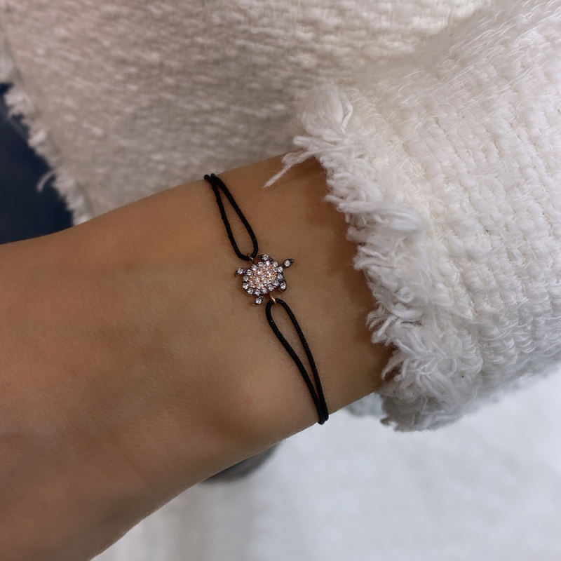 Mini Turtle Rope Bracelet