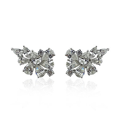 Moissanite Maria Earrings - by Eda Çetin