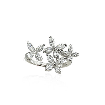 Moissanite Marquise Cut Ring - by Eda Çetin