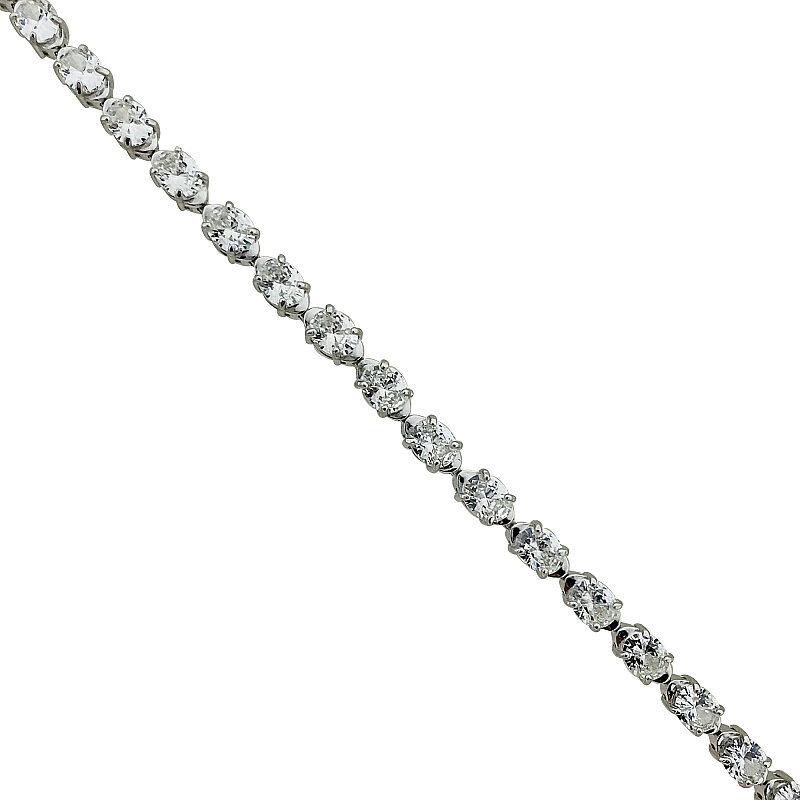 Moissanite Noa Eternity Bracelet - 1
