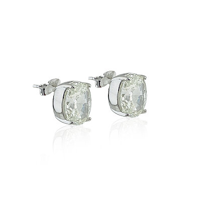 Moissanite Oval Cut Earrings - by Eda Çetin