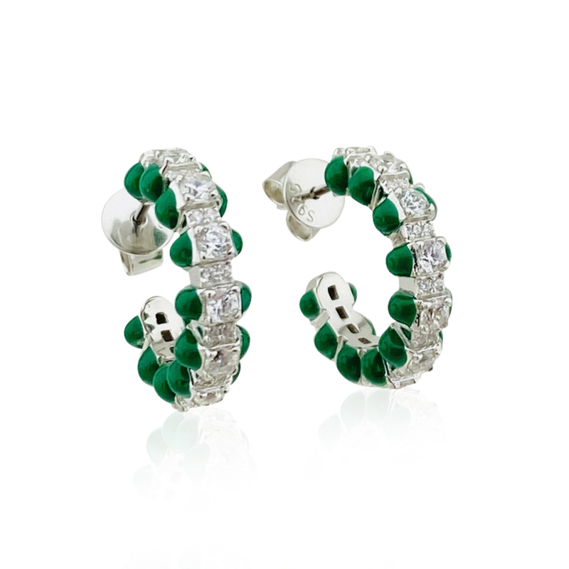 Monaco Italian Earrings - 1