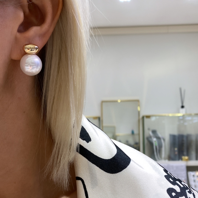 Monaco Italian Pearl Earrings - 2