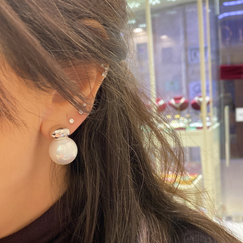 Monaco Italian Pearl Earrings - 3