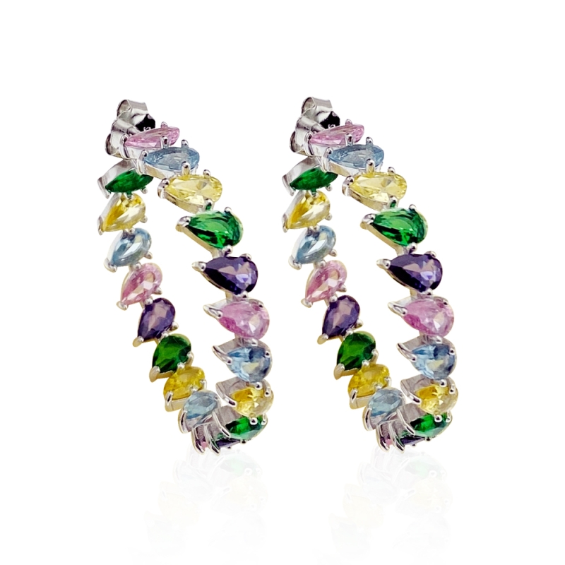  Monte Vius Hoop Earrings