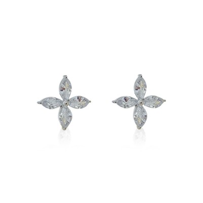 byEdaÇetin - Mude Marquise Earrings - Medium Size