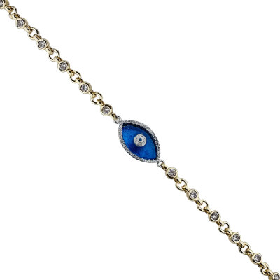 Muse Glass Eye Bracelet - Medium Size - by Eda Çetin