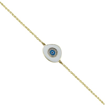 byEdaÇetin - New Enamel Evil Eye Bracelet