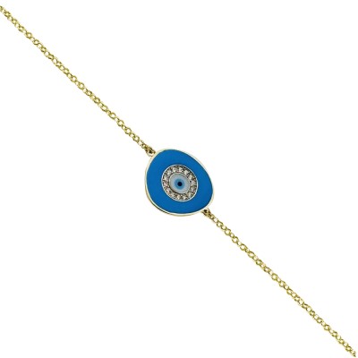 byEdaÇetin - New Enamel Evil Eye Bracelet (1)