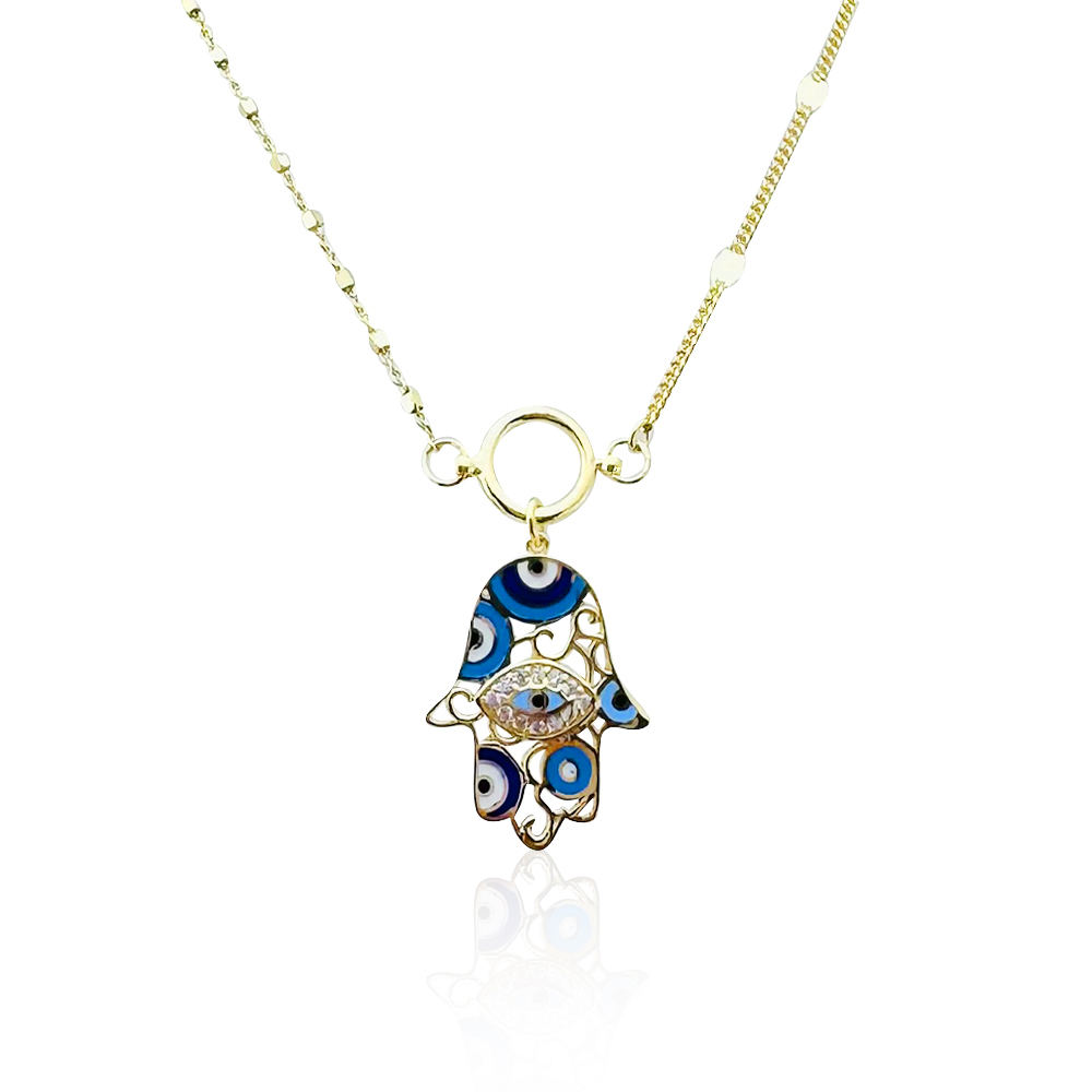 New Series Hamsa Hand Of Fatima Necklace