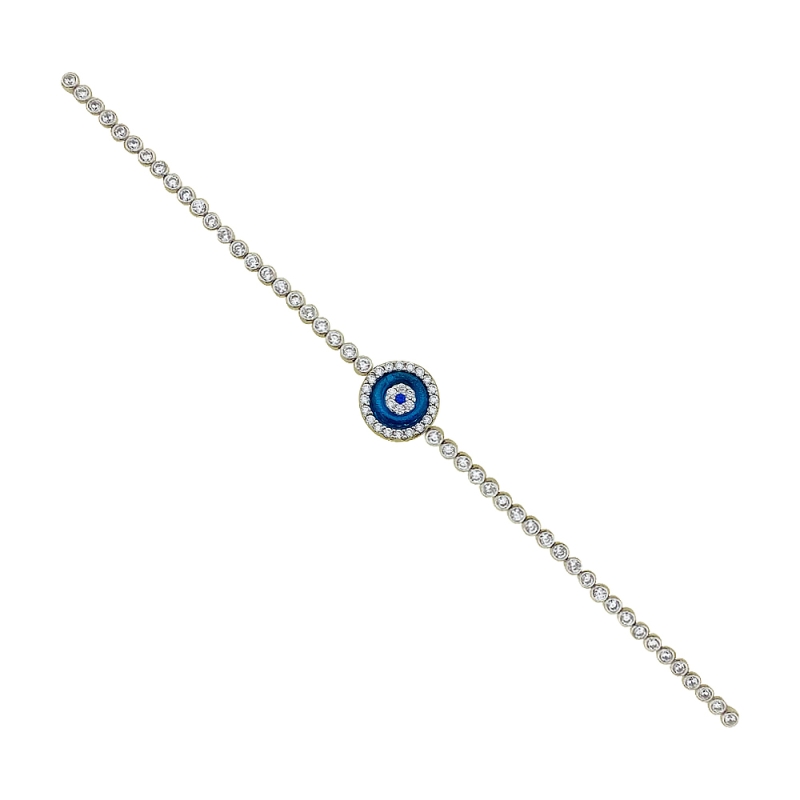 New Series Thin Glass Eye Bracelet - Single - 2