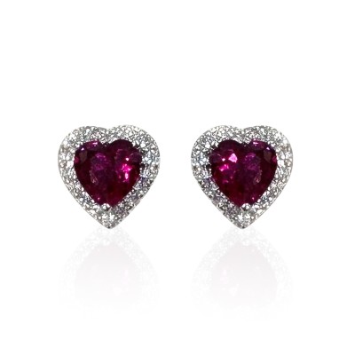 Newry Mini Heart Earrings - Thumbnail