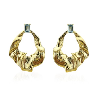 Nile Green Mile Collection Earrings - Thumbnail