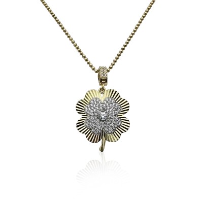 by Eda Çetin - Nostalgia Clover Necklace