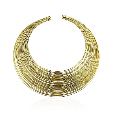 Oria Wide Ring Choker Necklace - by Eda Çetin
