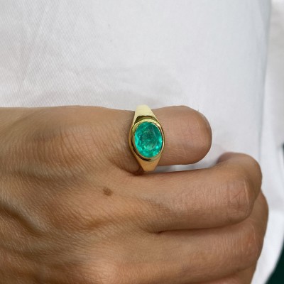 by Eda Çetin - Paraiba Pinky Ring
