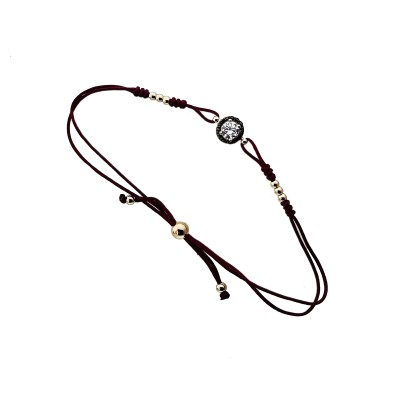 by Eda Çetin - Pari Round Stone Rope Bracelet (1)