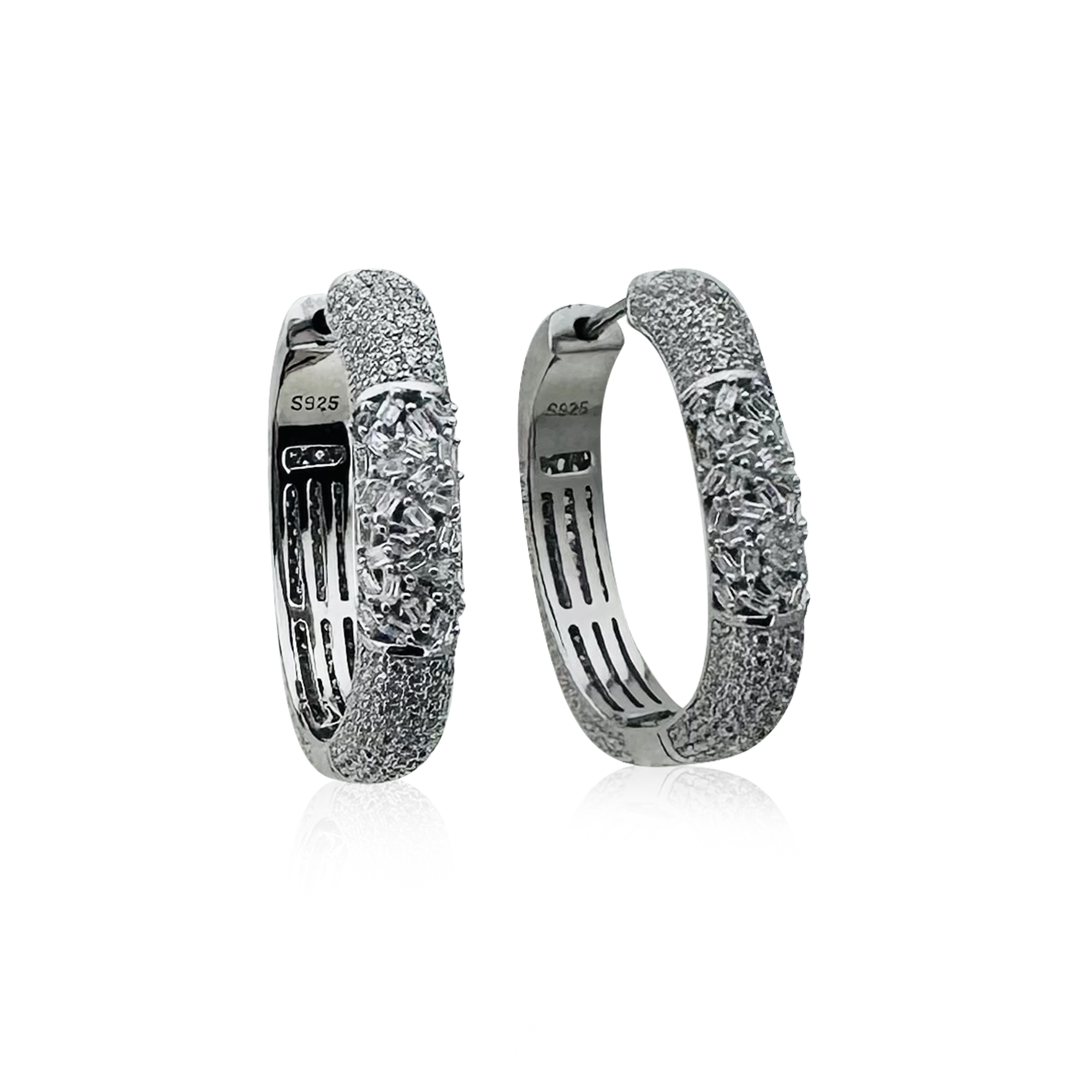 Stone ring earrings deals