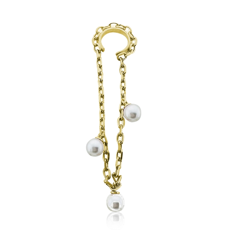 Pearl Cartilage Earring - 2