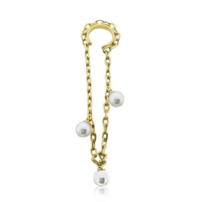 byEdaÇetin - Pearl Cartilage Earring (1)