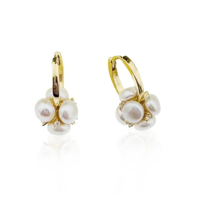 byEdaÇetin - Pearl Earrings in the Ring