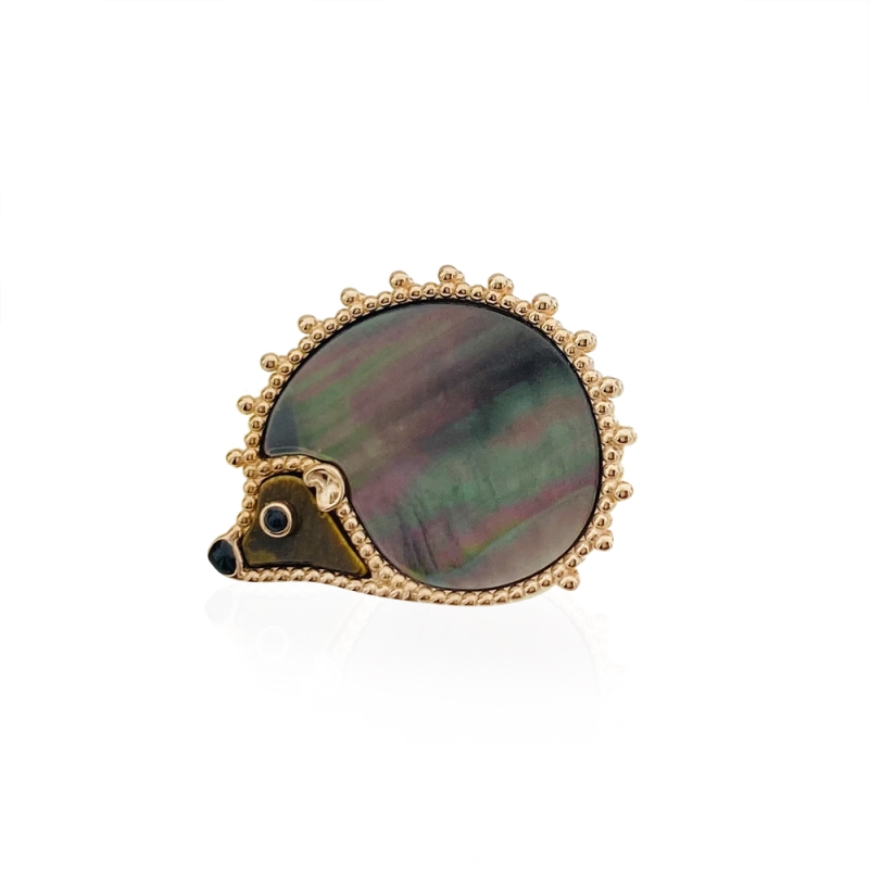 Hedgehog brooch on sale