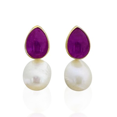 byEdaÇetin - Perla Crystal Collection Earrings
