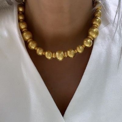 by Eda Çetin - Petra Collection Ball Necklace (1)