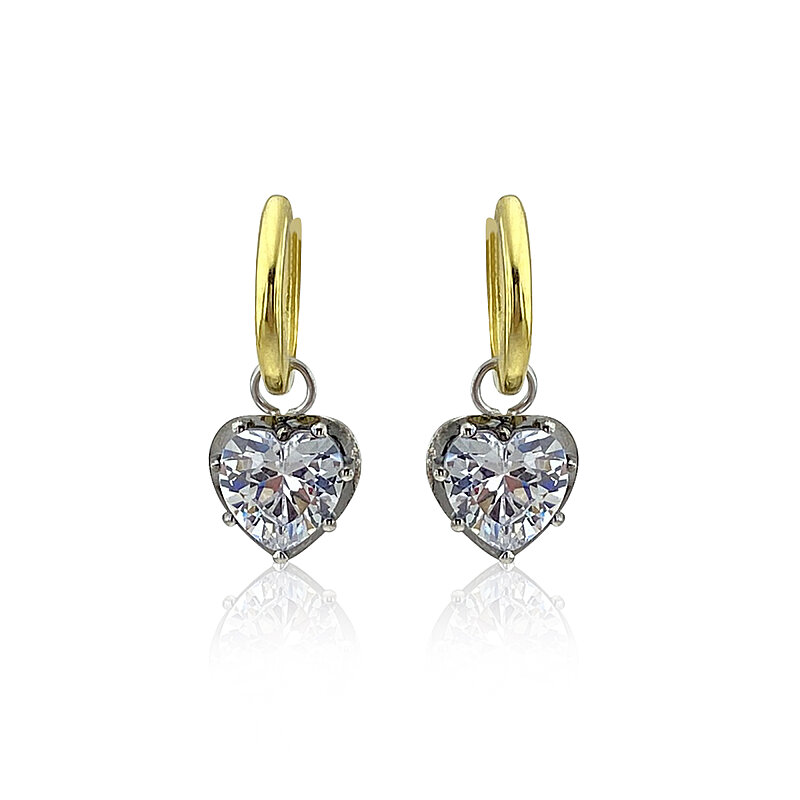 Piana Heart Earrings - 1