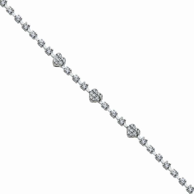  Porto Heart Thin Bracelet