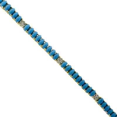 byEdaÇetin - Porto Turquoise Bracelet (1)