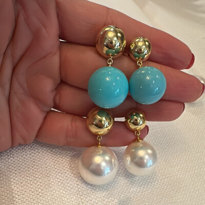 Portofino Earrings Medium Size - by Eda Çetin