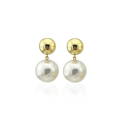 by Eda Çetin - Portofino Pearl Earring Single Pearl