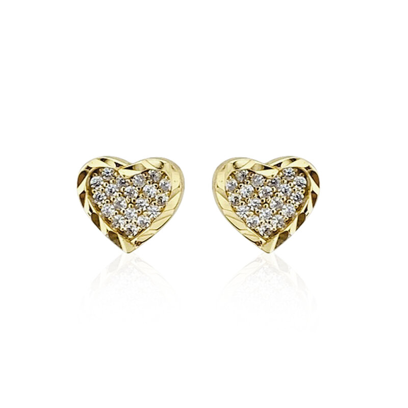 Pretty Heart Mini Earrings - 1