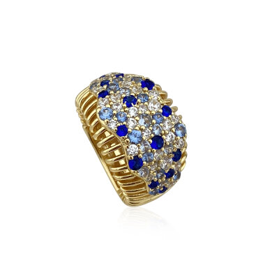Pure Selection Blue Ring - by Eda Çetin
