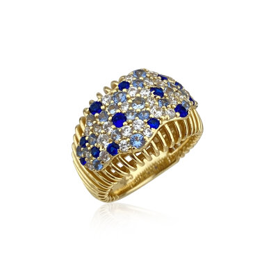 Pure Selection Blue Ring - by Eda Çetin