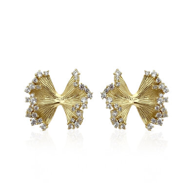 Pure Selection Bow Earrings - by Eda Çetin