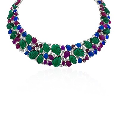 by Eda Çetin - Rainbow Sun Italian Necklace