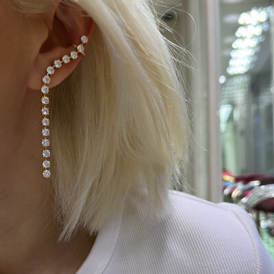 Rapel Kıkırdaklı Küpe - by Eda Çetin