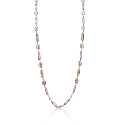 byEdaÇetin - Rectangular Stone Long Necklace (1)