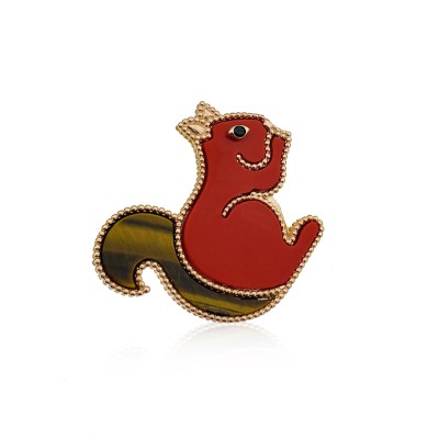 byEdaÇetin - Red Rabbit Brooch