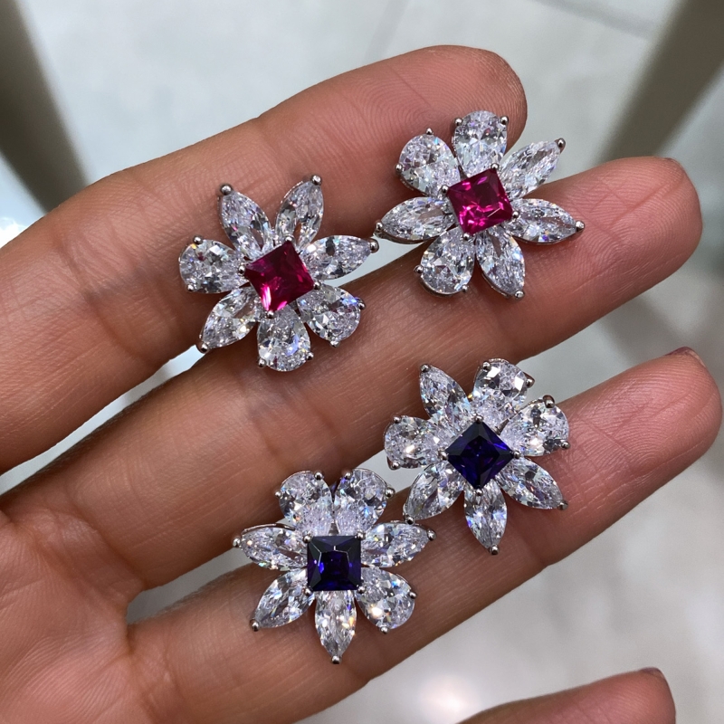 Remi Stone Earrings - 3