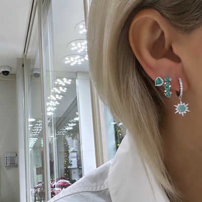 byEdaÇetin - Rena Turquoise Earrings (1)