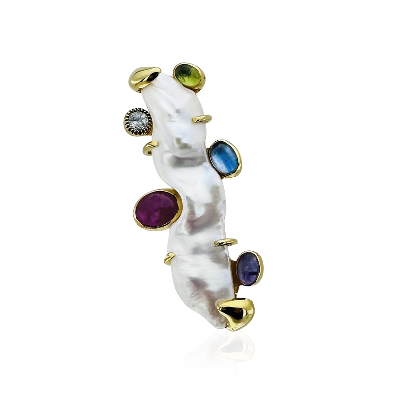 Retoria Pearl Brooch