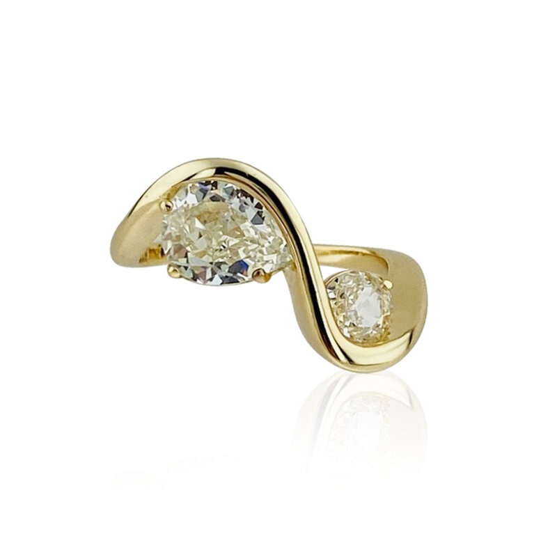 Rhapsody Moissanite Ring - 3