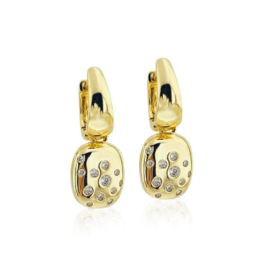 Rhodes Stone Earrings - by Eda Çetin