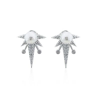 byEdaÇetin - Riu Pearl Earrings