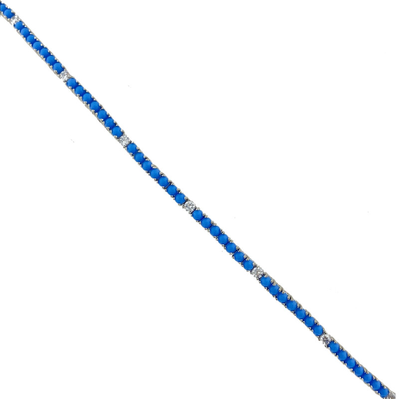 Rivoli Turquoise Bracelet - 1