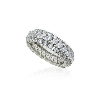 Roll Marquise Ring - by Eda Çetin
